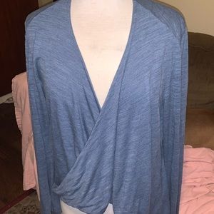 Plume and Thread Blue Blouse